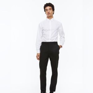 H & M slim fit black mens pants (32 US)